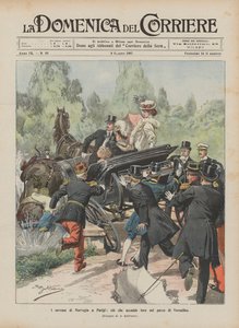 De koningen van Noorwegen in Parijs, wat hen overkwam in het park van Versailles