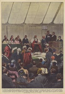 Het proces van het huwelijksgeluk is een originele en curieuze ceremonie die elk jaar plaatsvindt