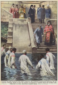 Het curieuze ritueel van de waterzegen in Boekarest