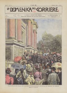 Inhuldiging van de Internationale Artistieke Tentoonstelling van Venetië (24 april)