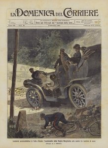 Auto-ongeluk in de Valle d