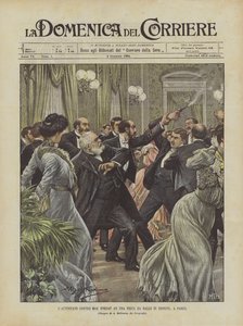 De aanslag op Max Nordau tijdens een Zionistisch bal in Parijs