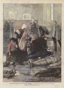 De ramp van Waes in België, de identificatie van de slachtoffers