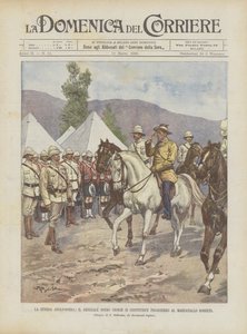 De Anglo-Boerenoorlog, Generaal Boer Cronje geeft zich over aan Maarschalk Roberts door Achille Beltrame