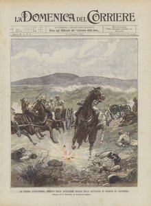 De Anglo-Boerenoorlog, verlies van de Engelse artillerie in de Slag bij Colenso (14 december)