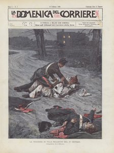 De tragedie van Villa Bellocchi op 29 januari door Achille Beltrame