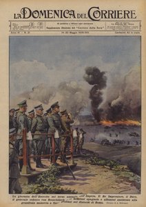 De dag van het leger op de derde verjaardag van het rijk door Achille Beltrame