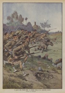 De oorlog in Belgisch Vlaanderen, een briljante aanval van een Schots regiment
