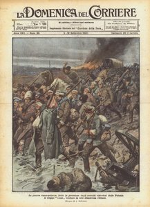 De Russisch-Poolse oorlog door Achille Beltrame