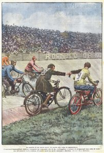 De geboorte van een nieuwe sport, de vossenjacht op een motorfiets
