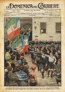 De religie van het vaderland in de scholen door Achille Beltrame