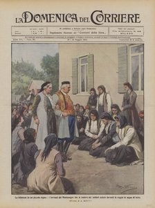 Het verdriet in een klein koninkrijk, de vorsten van Montenegro tussen de weduwen van de soldaten