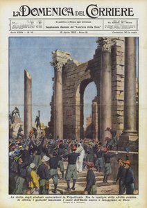 Het bezoek van de universiteitsstudenten in Tripolitania