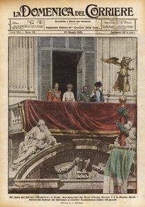 Het bezoek van de Engelse vorsten aan Rome