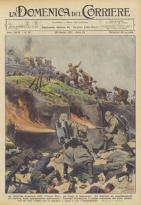 De zegevierende opmars van de Zwarte Pijlen aan het Santander-front door Achille Beltrame