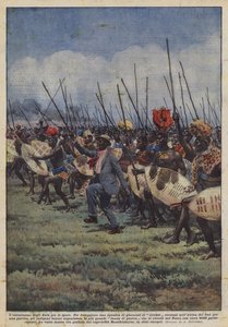 Het enthousiasme van de Zulu