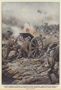 De immense slag in Frankrijk door Achille Beltrame