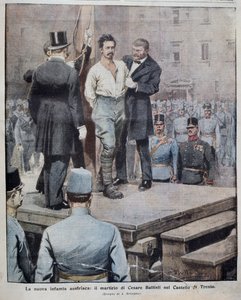 Martelaarschap van Cesare Battisti (1875-1916) 12 juli