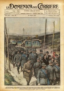 Op de verjaardag van de slag bij Ortigara, de pelgrimstocht van meer dan zesduizend alpini