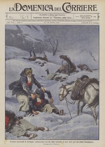 Uitzonderlijke sneeuwval in Sardinië, handelaren overvallen door de sneeuwstorm in de kloven van de Monte Gennargentu