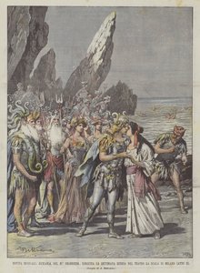 Novita Musicali, Oceana, uitgevoerd vorige week in het Teatro La Scala in Milaan (Act II) door Achille Beltrame