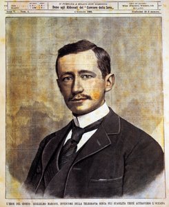 Portret van Guglielmo Giovanni Maria Marconi (Bologna)
