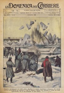 Stormen, vergezeld van poolkou, teisteren de Transsylvanische regio in Roemenië door Achille Beltrame