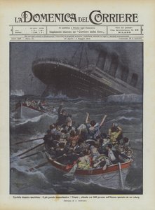 Verschrikkelijke maritieme ramp, de grootste oceaanstomer Titanic zinkt met 1600 mensen ?