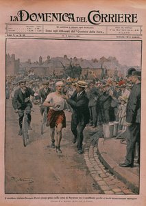 De Olympische Spelen van 1908, voorpagina van 