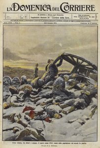 Het nieuwe jaar 1915 met de helft van de wereldbevolking in oorlog