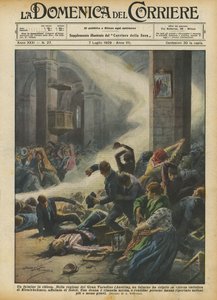 Een blikseminslag in de kerk