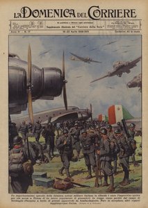 Een zeer belangrijk episode van de bliksemsnelle Italiaanse militaire actie in Albanië was