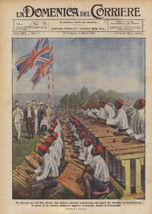 Een ontvangst in Zuid-Afrika door Achille Beltrame