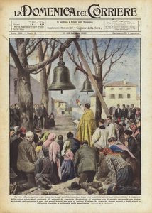 Een ritueel in de open lucht, zoals in de begintijd van het christendom