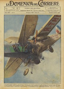Een tragische luchtbotsing