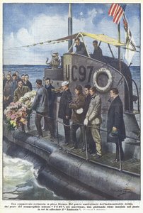 Een ontroerende ceremonie midden in de oceaan