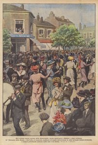 Een curieuze oude gewoonte van Cornwall door Achille Beltrame