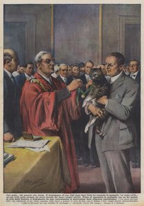 Een kat die de geschiedenis in zal gaan