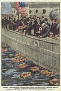 Een vreemde en ontroerende herdenkingsceremonie