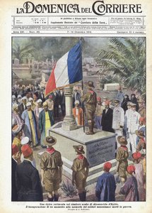 Een typische ceremonie op de Arabische begraafplaats van Alexandrië, Egypte