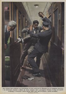 Een gewelddadige nachtelijke strijd op een sneltrein door Roemenië, tussen een moedige man en...
