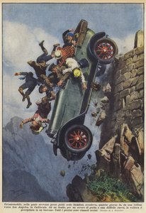 Een auto met zeven kinderen aan boord reed enkele dagen geleden door Achille Beltrame