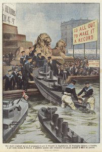 Een van de originele propagandamiddelen voor de lening in Engeland