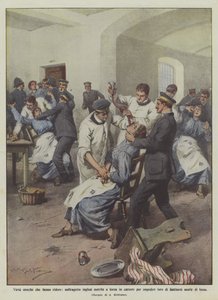 Heroïsche deugden die doen lachen, Engelse suffragettes met dwang gevoed in de gevangenis om hen te verhinderen