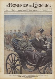 Leve de koning! Leve Italië! De aankomst van Vittorio Emanuele III in de Franse hoofdstad