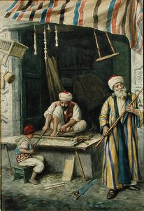 Arabische timmerlieden, c.1875