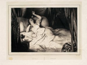 Awake (Ontwaken) door Achille Devéria