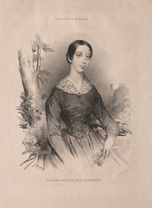 Mevrouw Pauline Garcia-Viardot, 1840 door Achille Devéria