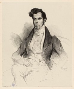 Portret van Horace Say (1794-1860), econoom en parlementslid