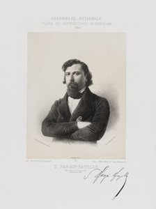 Nationale Assemblee, Galerij Volksvertegenwoordigers - Jules André Sébastien Fargin-Fayolle (Allier) door Achille Devéria
